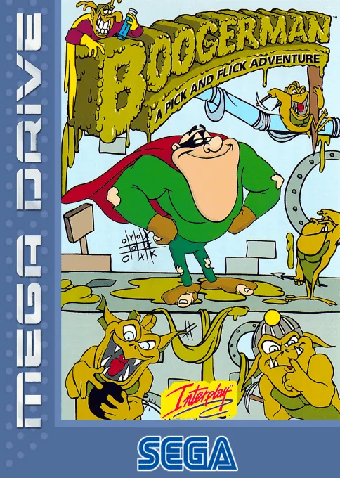 Jaquette de Boogerman : A Pick and Flick Adventure