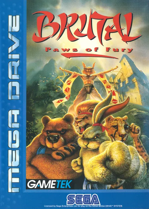 Jaquette de Brutal : Paws of Fury
