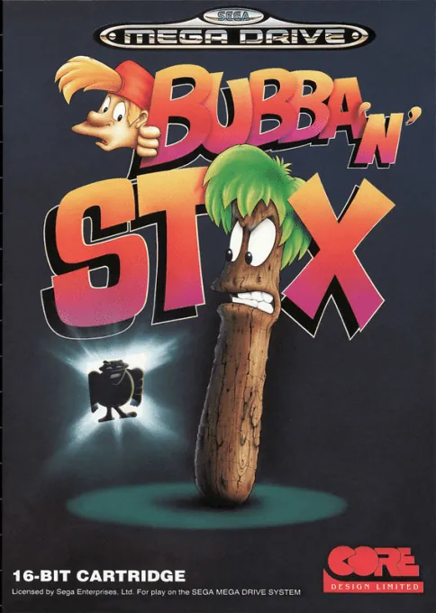 Jaquette de Bubba 'N' Stix