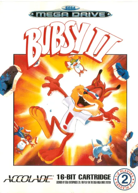 Jaquette de Bubsy II