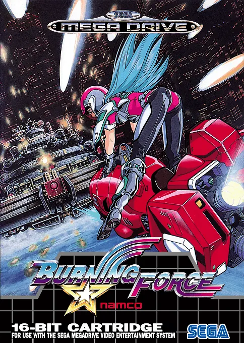 Jaquette de Burning Force