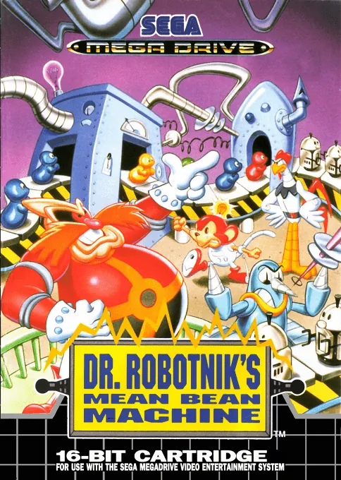 Jaquette de Dr. Robotnik's Mean Bean Machine