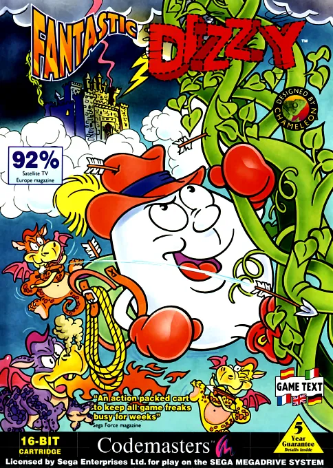 Jaquette de Fantastic Dizzy