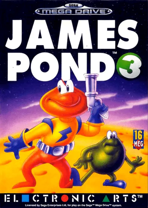 Jaquette de James Pond 3