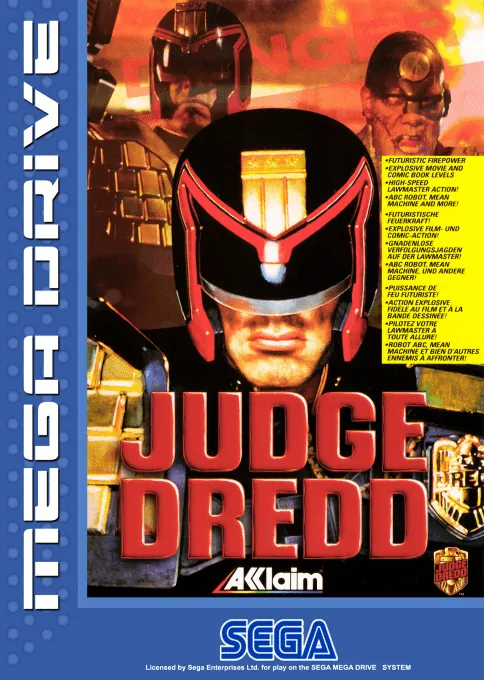 Jaquette de Judge Dredd