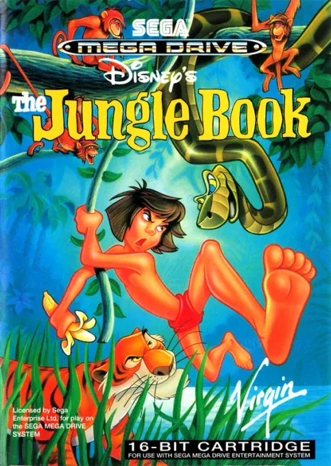 Jaquette de Livre de la Jungle