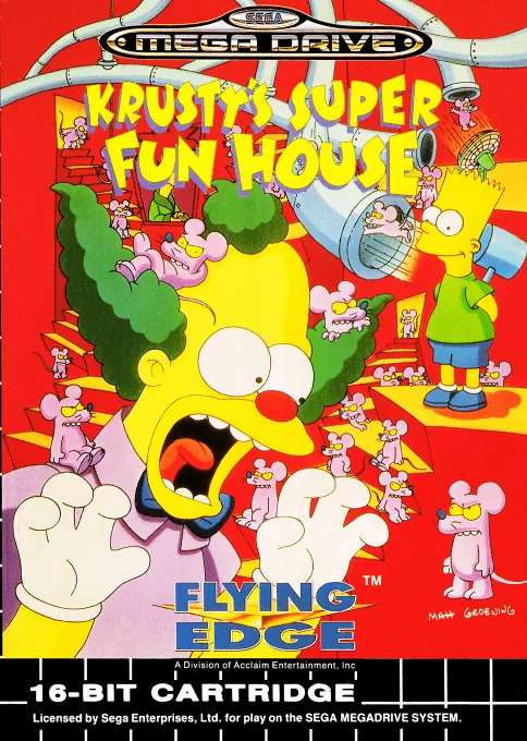 Jaquette de Krusty's Super Fun House