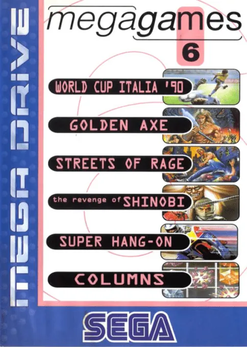 Jaquette de Mega Games 6