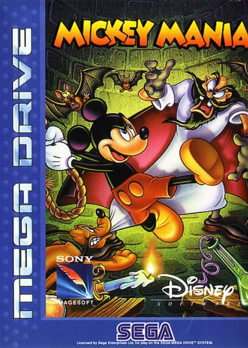 Jaquette de Mickey Mania