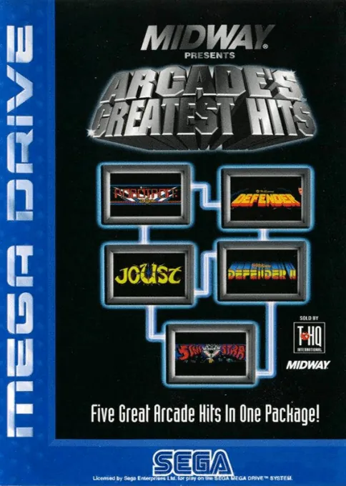 Jaquette de Midway Presents Arcade's Greatest Hits