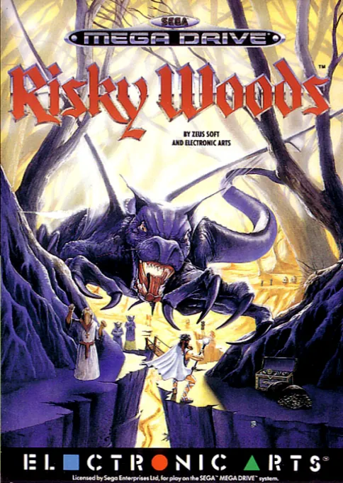 Jaquette de Risky Woods