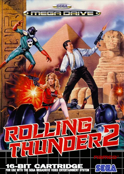 Jaquette de Rolling Thunder 2