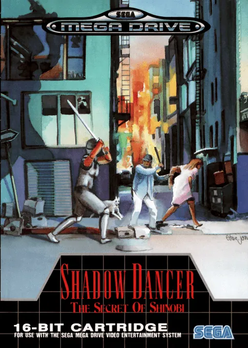 Jaquette de Shadow Dancer The Secret of Shinobi