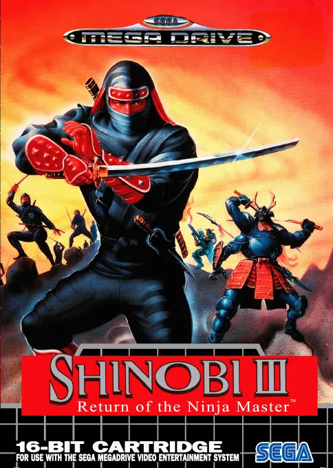 Jaquette de Shinobi III : Return of the Ninja Master