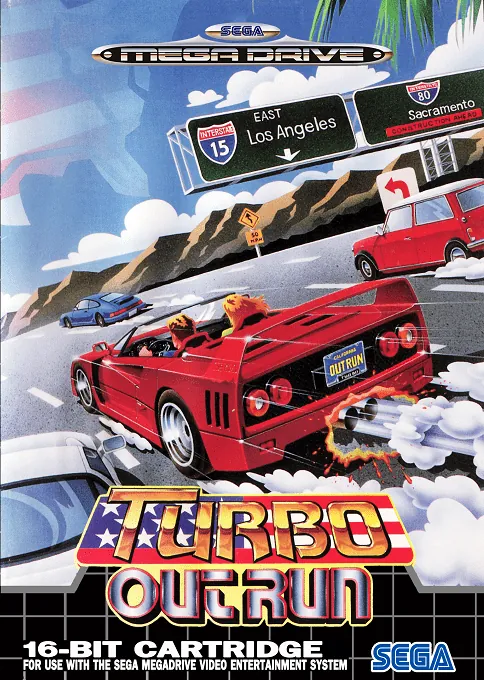 Jaquette de Turbo Out Run