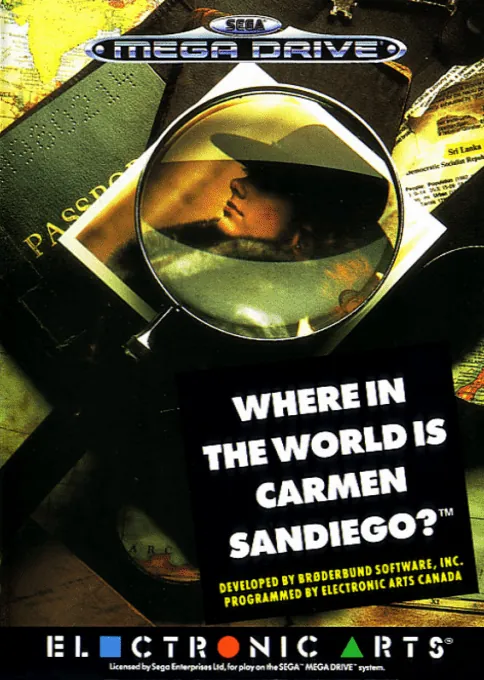 Jaquette de Where in the World is Carmen Sandiego?