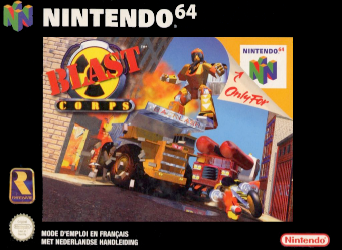 Jaquette de Blast Corps