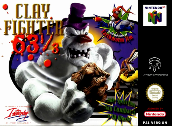 Jaquette de Clay Fighter 63 1/3