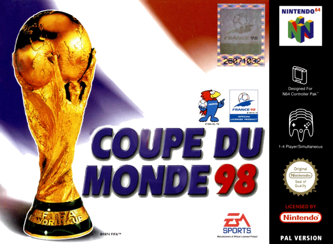 Jaquette de Coupe du Monde 98