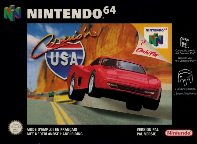 Jaquette de Cruis'n USA