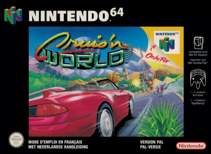 Jaquette de Cruis'n World