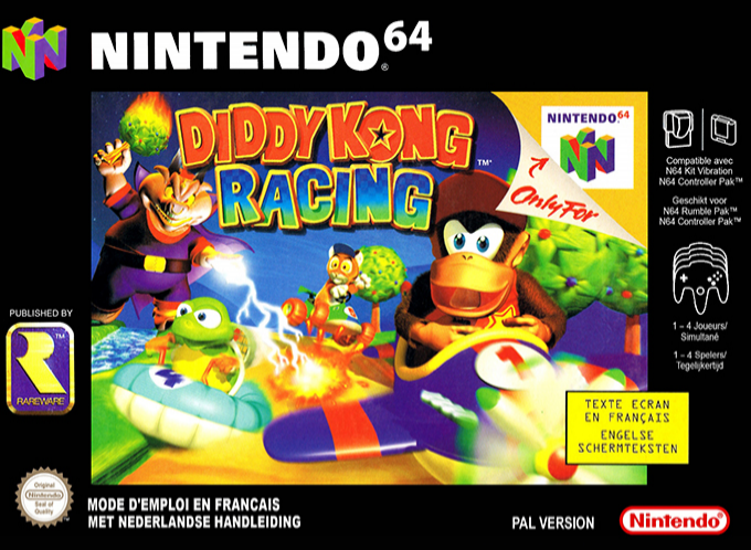 Jaquette de Diddy Kong Racing
