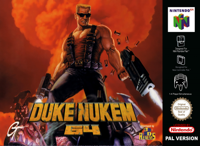 Jaquette de Duke Nukem 64