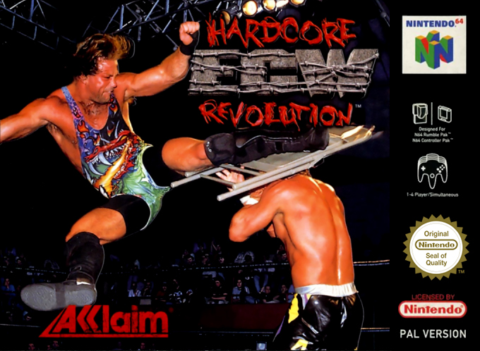 Jaquette de ECW Hardcore Revolution
