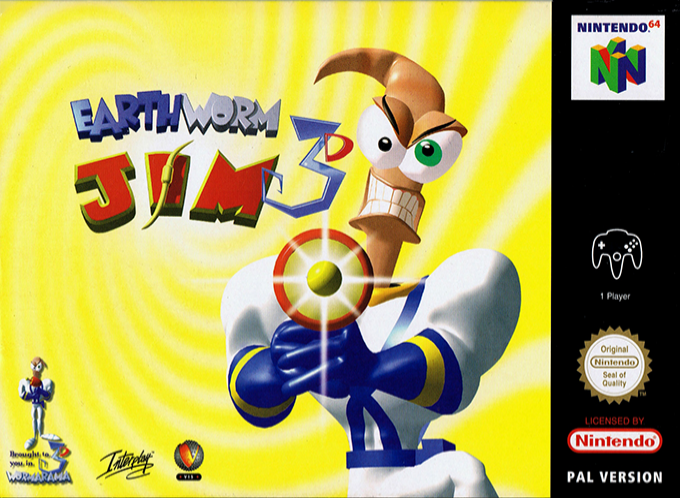 Jaquette de Earthworm Jim 3D