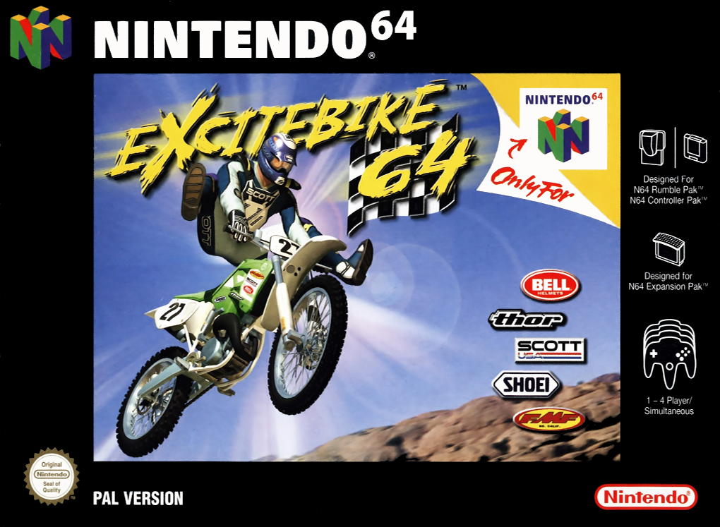 Jaquette de Excitebike 64