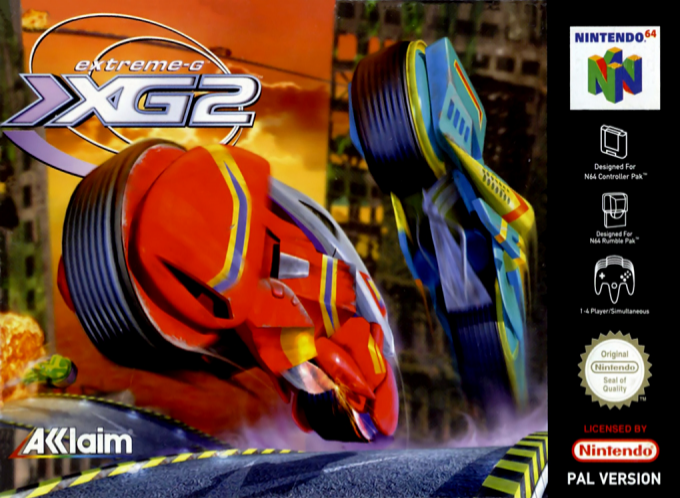 Jaquette de Extreme-G XG2