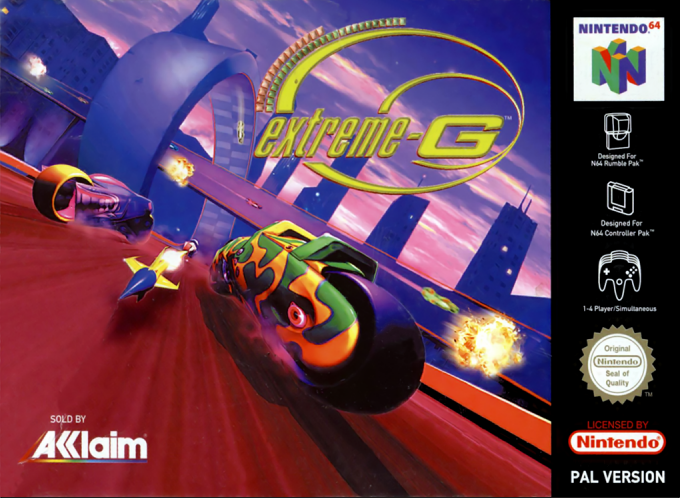 Jaquette de Extreme-G