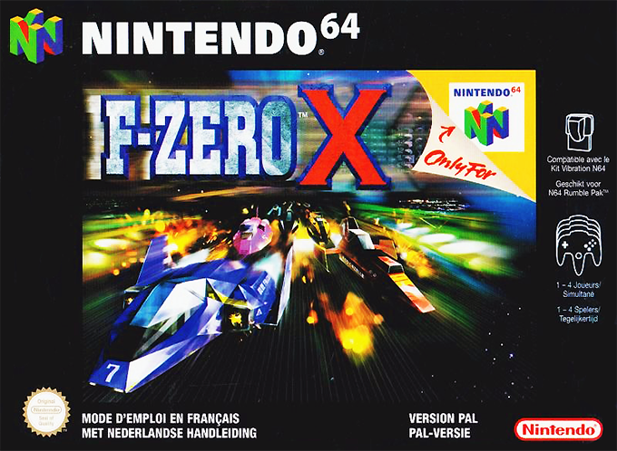 Jaquette de F-Zero X
