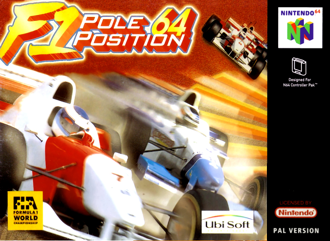 Jaquette de F1 Pole Position 64