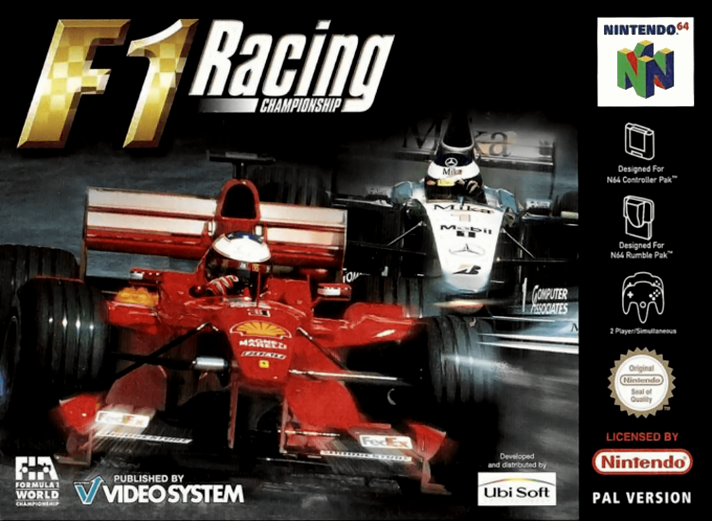 Jaquette de F1 Racing Championship