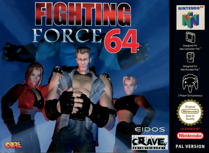 Jaquette de Fighting Force 64