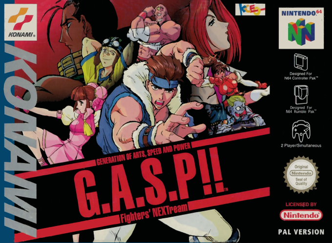 Jaquette de G.A.S.P!! Fighters' NEXTream