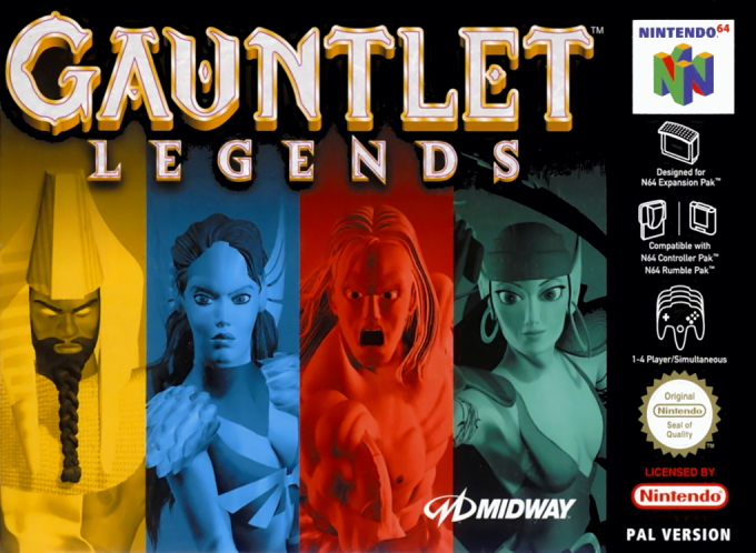 Jaquette de Gauntlet Legends