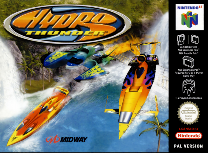 Jaquette de Hydro Thunder