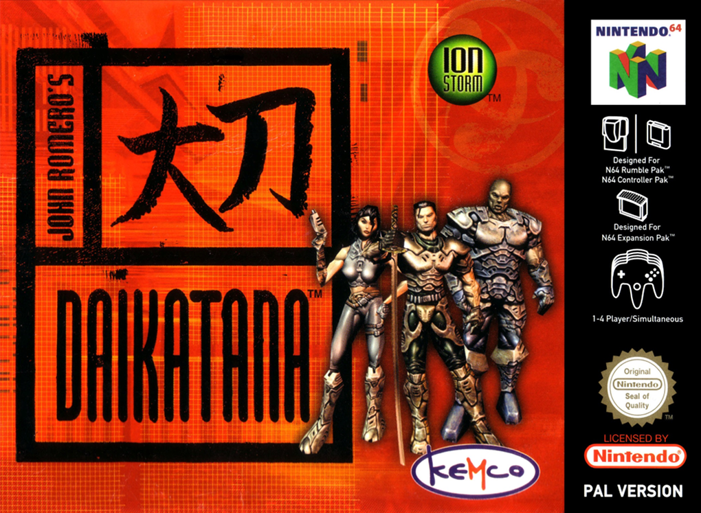 Jaquette de John Romero's Daikatana