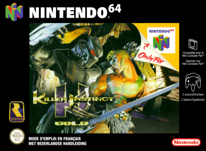 Jaquette de Killer Instinct Gold