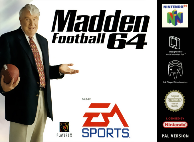 Jaquette de Madden Football 64