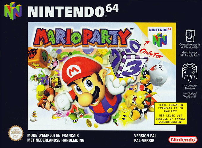 Jaquette de Mario Party