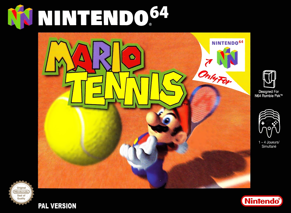 Jaquette de Mario Tennis