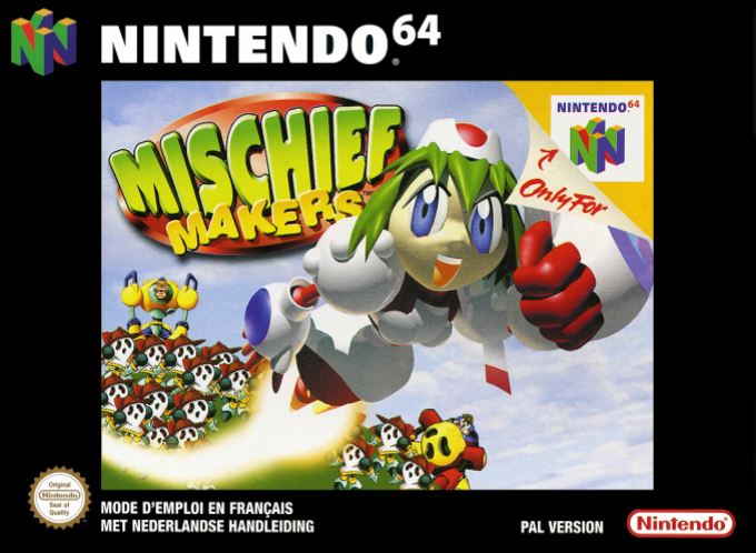 Jaquette de Mischief Makers