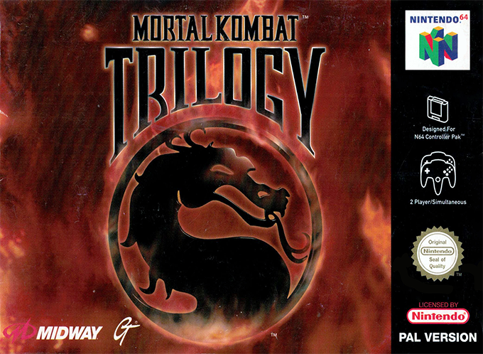 Jaquette de Mortal Kombat Trilogy