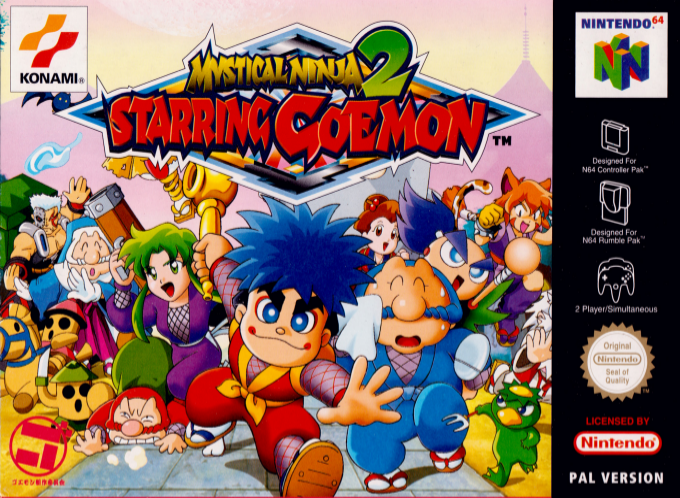 Jaquette de Mystical Ninja Starring Goemon 2