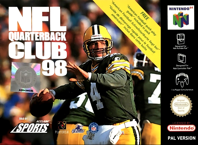Jaquette de NFL Quarterback Club 98