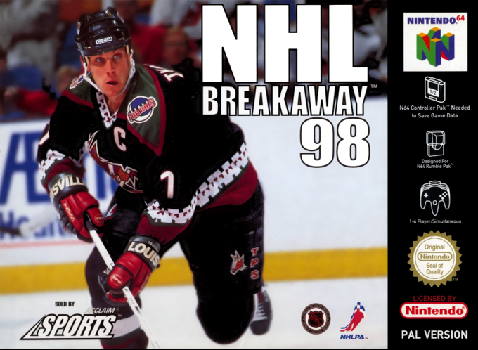 Jaquette de NHL Breakaway 98