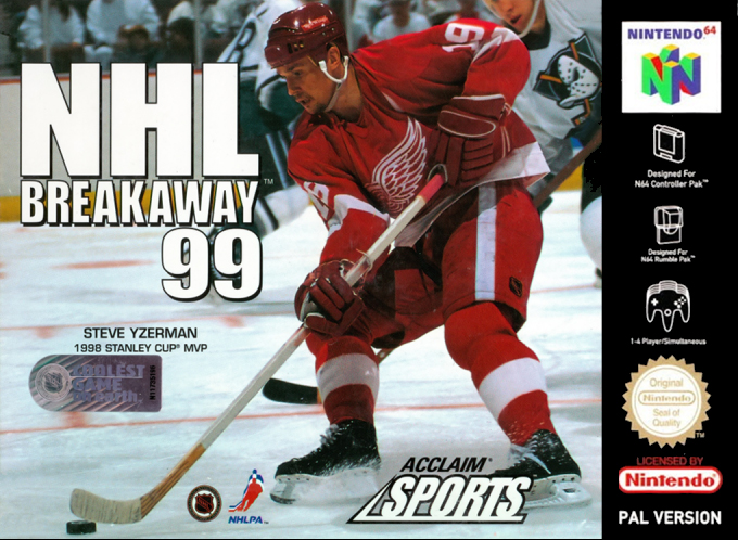 Jaquette de NHL Breakaway 99